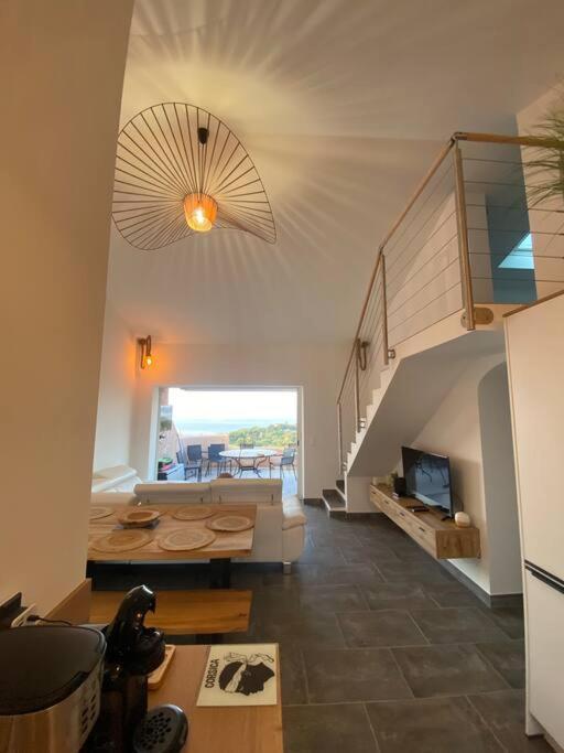 Villa Casa Totti Vue Mer Avec Piscine ปอร์โต-เวคคีโอ ภายนอก รูปภาพ